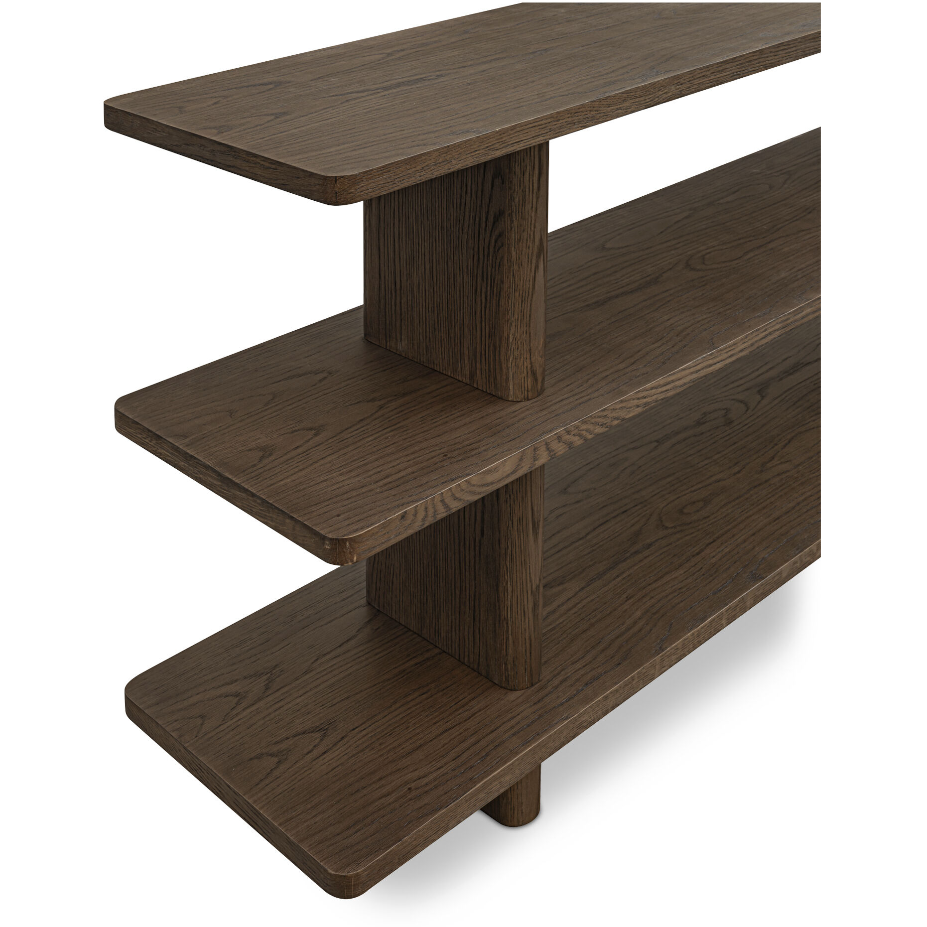 Casey Dark Brown Bookcase, Small